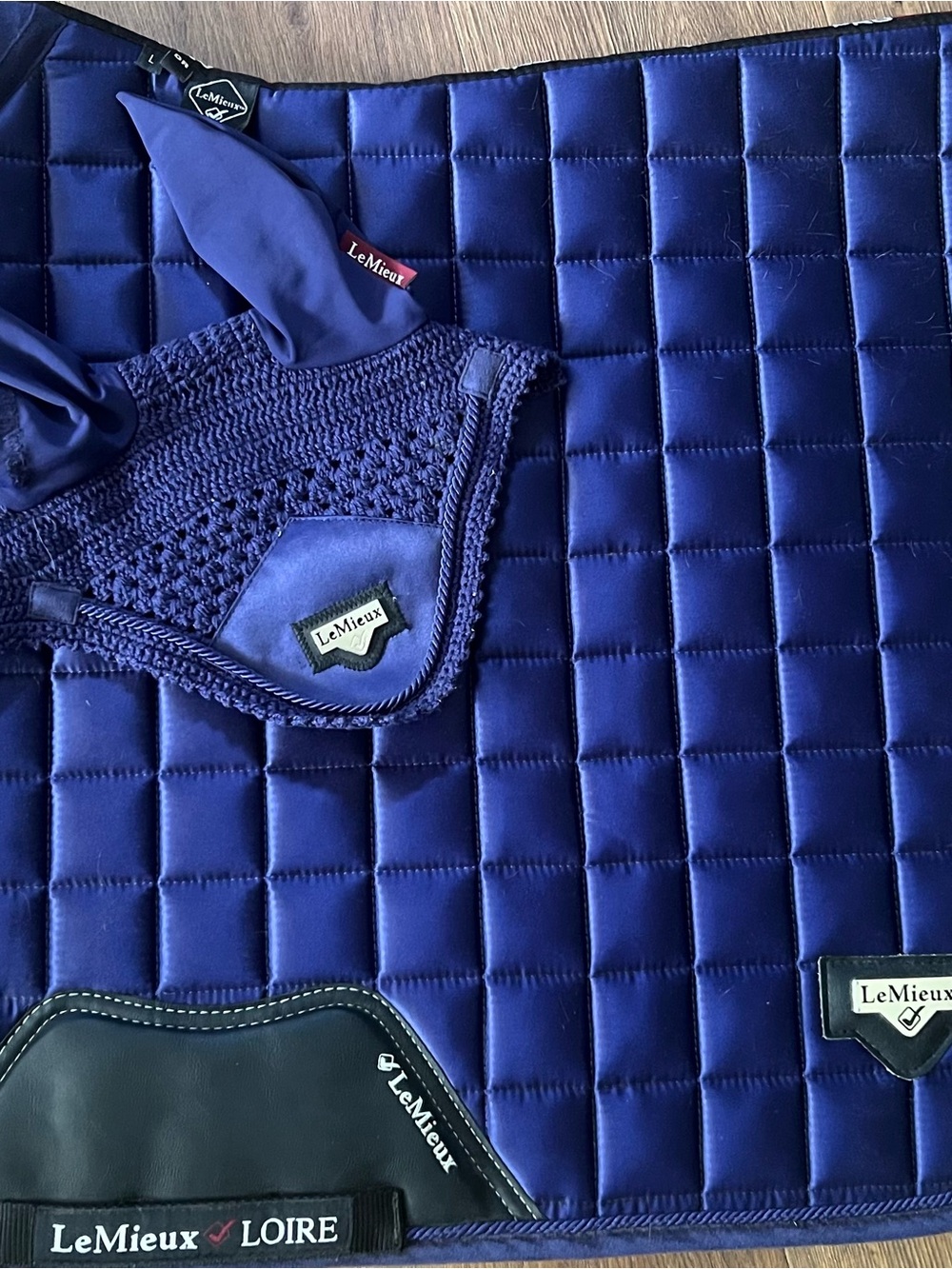 Lemieux Loire Dressage Pad and Fly Bonnet